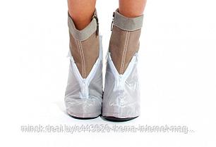 Чехлы грязезащитные для женской обуви 
на каблуках, размер XL, фото 2