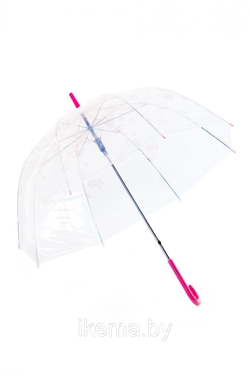 Зонт-трость с прозрачным куполом «НЕЖНОСТЬ» - фото 3 - id-p104672001