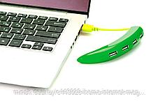 Разветвитель USB «ПЕРЧИК», зеленый, фото 3