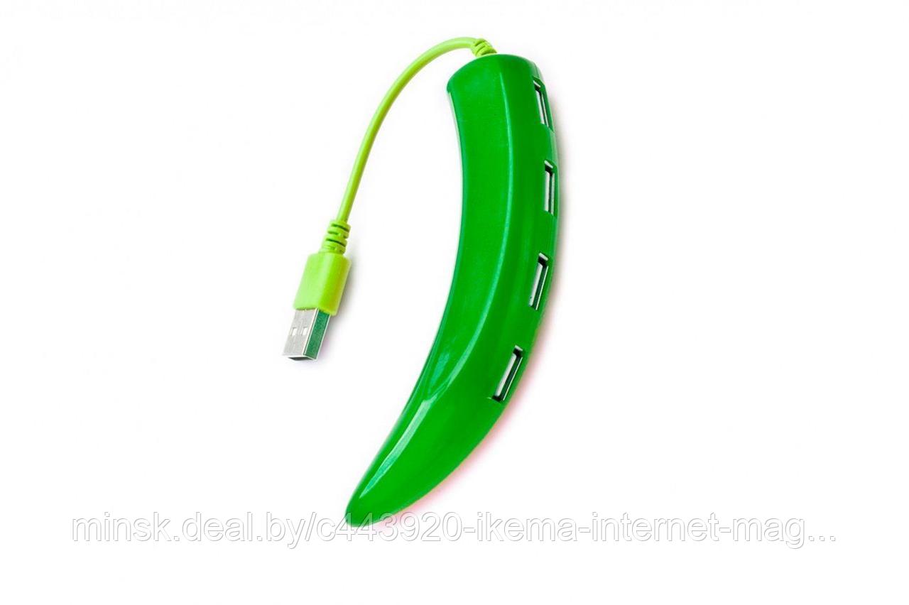 Разветвитель USB «ПЕРЧИК», зеленый - фото 5 - id-p104672013