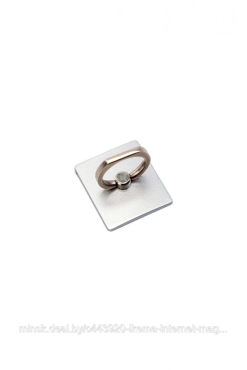 Кольцо-держатель и подставка для телефона и планшета, серебряное - фото 7 - id-p104672033