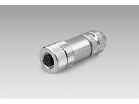 11177375 | Female connector M12, 8-pin, straight, shielded, 10 m cable (ESG 34FH1000GVS)
