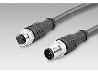 11201520 | Cable with male/female M12, 5-pin, straight, A-coded, 5 m (ESG 34C/KSG34C)