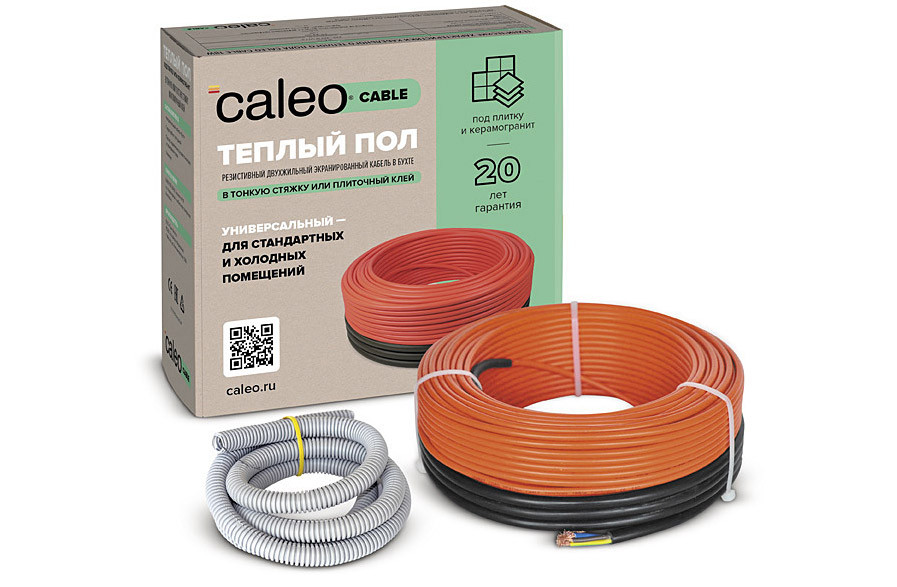 Нагревательный кабель Caleo Cable 18W-50 6.9 кв.м. 900 Втт - фото 1 - id-p104689786