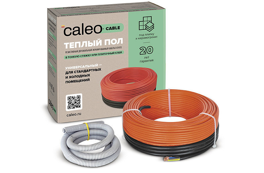 Нагревательный кабель Caleo Cable 18W-80 11 кв.м. 1440 Вт - фото 1 - id-p104689789