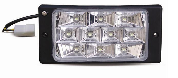 Противотуманные фары светодиодные (10LED) PF-174L (12V 55A H3 LADA 2110-2112) 2шт белый