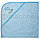 FE28062 Полотенце-уголок, махровое полотенце с капюшоном, 100х100 см, Funecotex, разные цвета, фото 3