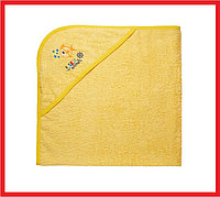FE28062 Полотенце-уголок, махровое полотенце с капюшоном, 100х100 см, Funecotex, разные цвета