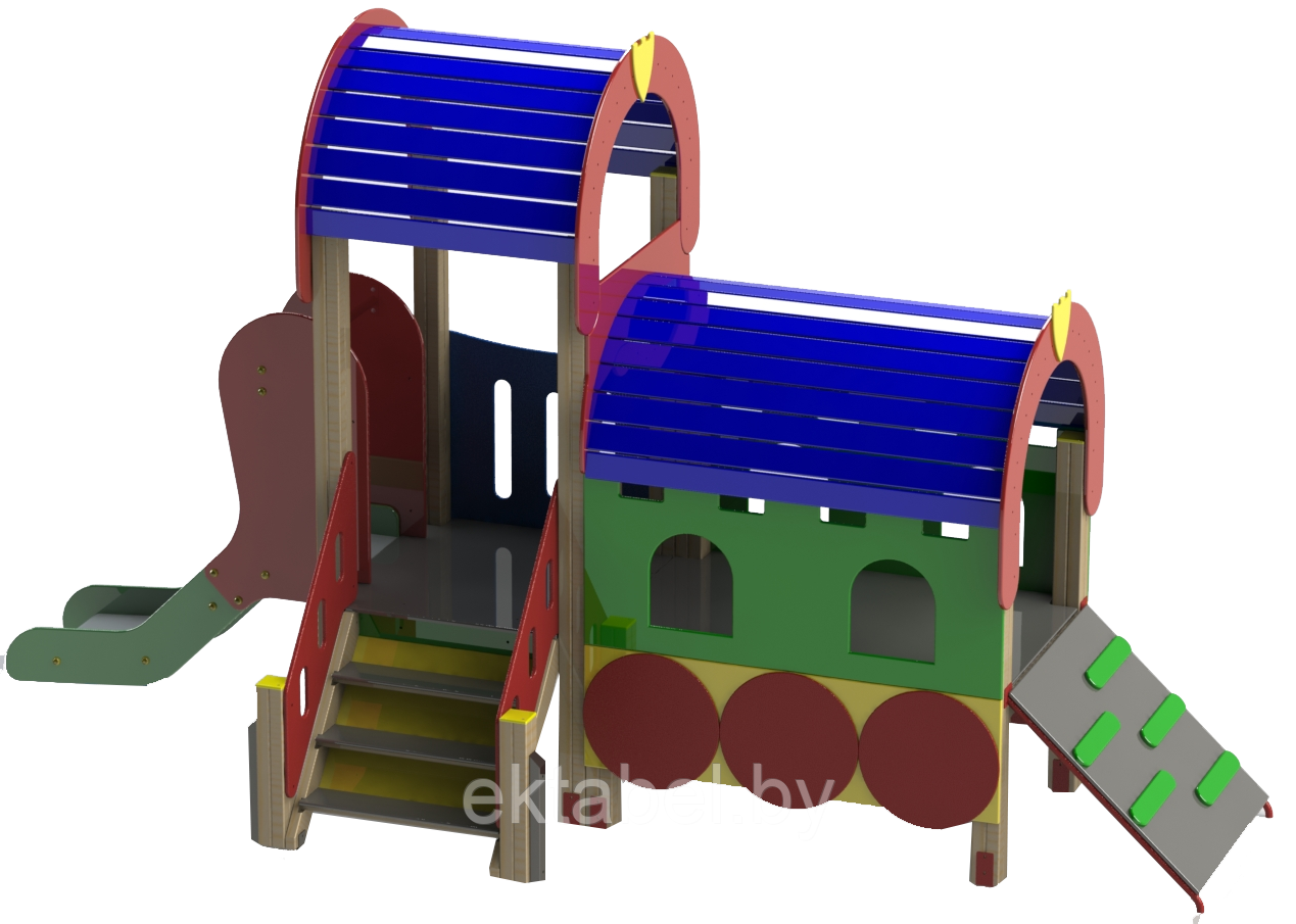 EDIO-2405 Игровой комплекс "Паровоз"