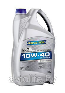 Моторное масло Ravenol LLO 10W-40 5л