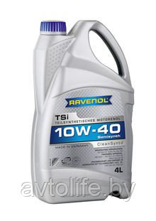 Моторное масло Ravenol TSI 10W-40 4л