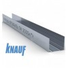 Профиль Knauf для гипсокартона UW: 75x40. Длина 3 м. Толщина – 0,6 мм.