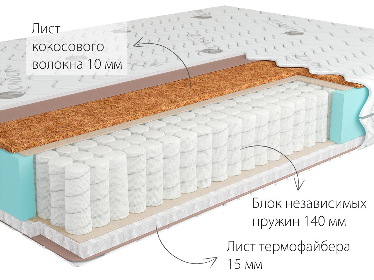 Матрас Kondor Simpo Medio 90*200