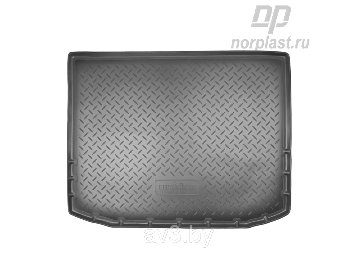 Коврик в багажник Mitsubishi ASX 2010- / Citroen C4 AirCross 2011- / Peugeot 4008 2012- (Norplast)