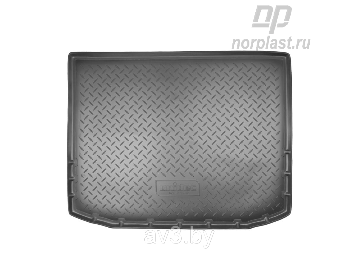 Коврик в багажник Mitsubishi ASX 2010- / Citroen C4 AirCross 2011- / Peugeot 4008 2012- (Norplast) - фото 1 - id-p104943419