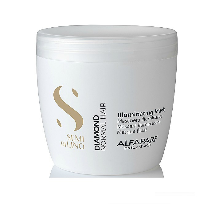 Маска для волос придающая блеск ALFAPARF Milano Semi Di Lino DIAMOND 500ml