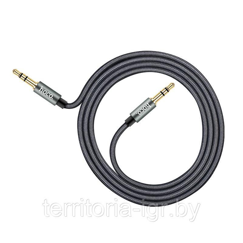 Акустический кабель UPA03 1м. серый Hoco - фото 2 - id-p104944620
