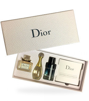 Christian Dior  mini set (J'adore edp 5ml + Miss Dior edp 5 ml+ Sauvage edt 10 ml)