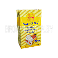 Крем на растительных маслах для взбивания DALLY CREAM 26% (Россия, 1000 мл)