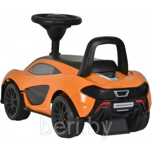 372O Каталка, машинка-каталка детская Chi Lok Bo McLaren с высокой спинкой, оранжевый - фото 3 - id-p104960991