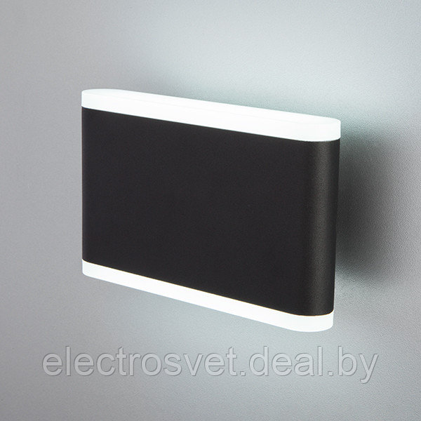 Cover чёрный уличный настенный светодиодный светильник - фото 1 - id-p104963687