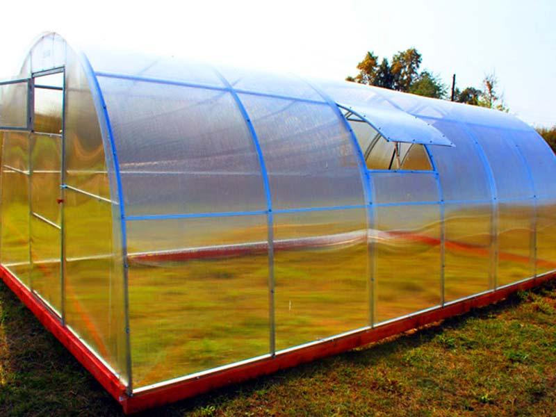 Теплица КАРКАС 4/6/8/10 м. "СИБИРСКАЯ ПЛЮС" 20*20*0.67