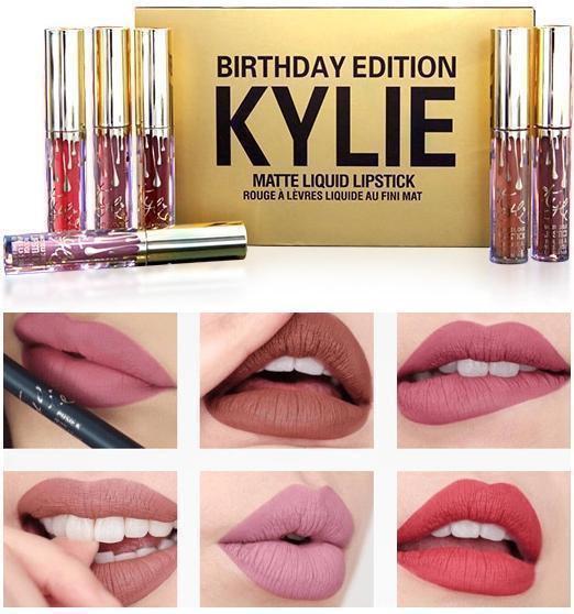 Набор матовых помад Kylie «Birthday Edition Lipstick»