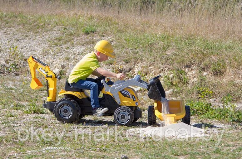 Детский педальный трактор Smoby Builder MAX 710301 - фото 7 - id-p104964672