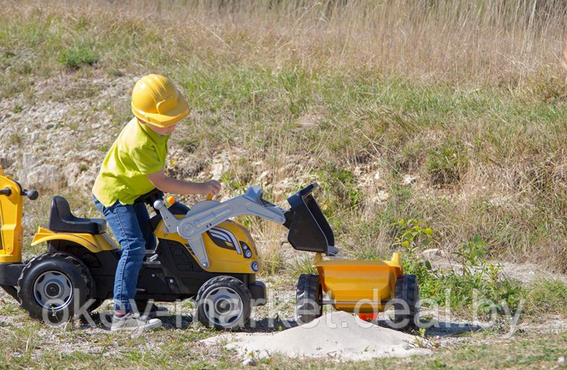 Детский педальный трактор Smoby Builder MAX 710301 - фото 5 - id-p104964672