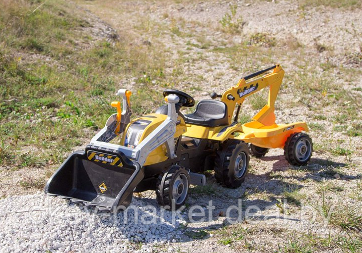 Детский педальный трактор Smoby Builder MAX 710301 - фото 2 - id-p104964672