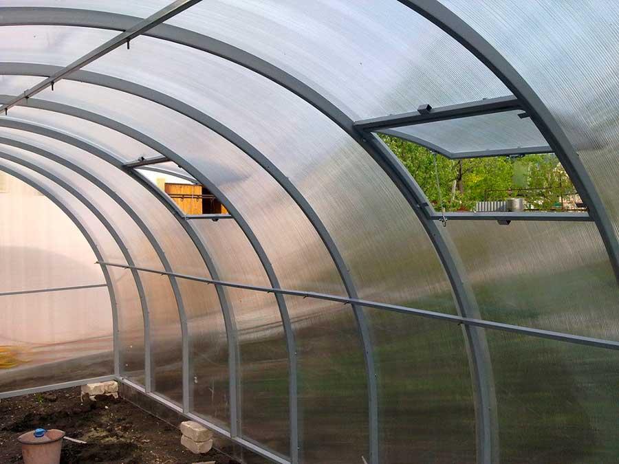 Теплица КАРКАС 4/6/8/10 м. "СИБИРСКАЯ ЭЛИТ ЛАЙТ" 40*20*1