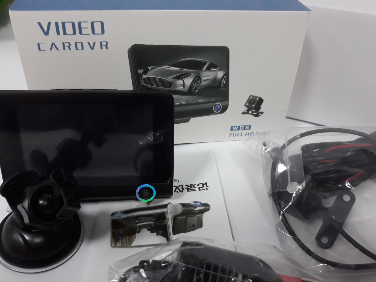 Видеорегистратор с 3 камерами Car DVR WDR Full HD 1080P - фото 6 - id-p104970550