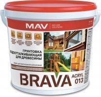 Грунтовка водоотталкивающая BRAVA ACRYL 013 3 л.