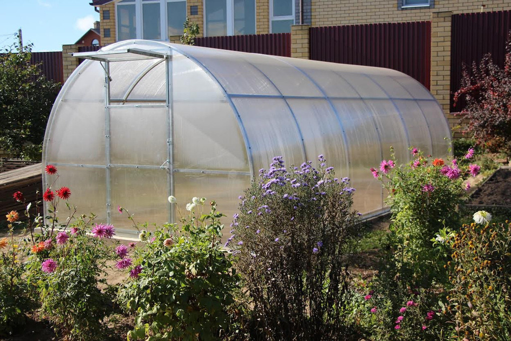 Теплица КАРКАС 4/6/8/10 м. "СИБИРСКАЯ ЭЛИТ ЛАЙТ ПЛЮС" 40*20*0.67