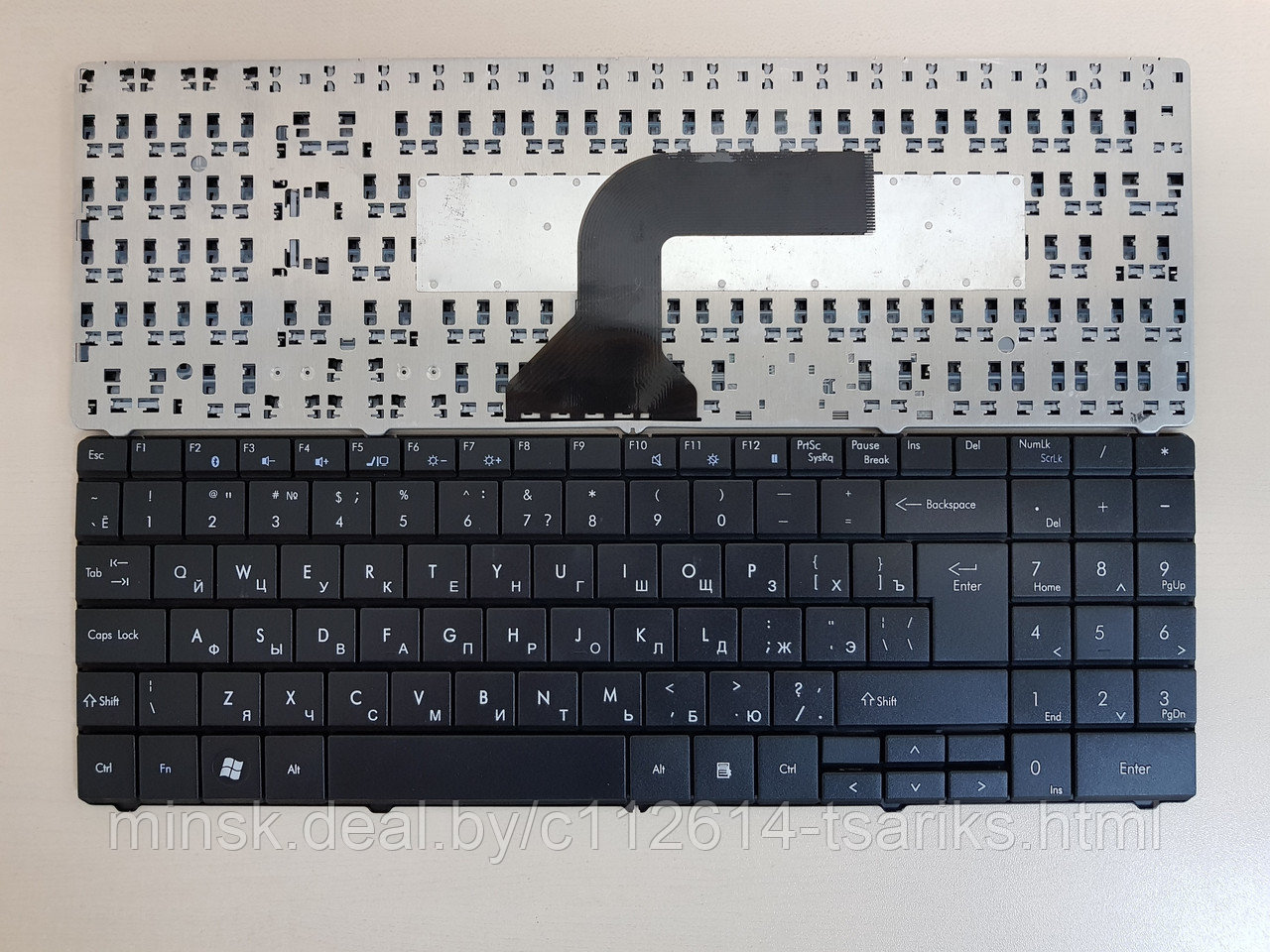 Клавиатура для ноутбуков Packard Bell EasyNote ST85, ST86, MT85, TN65 черная - фото 1 - id-p101237236