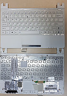 Клавиатура для ноутбука Asus Eee PC X101, X101H, X101CH, R11CX белая, верхняя панель в сборе