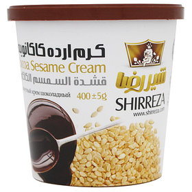 Кунжутный крем Shirreza шоколадный, 400 гр. (Иран)