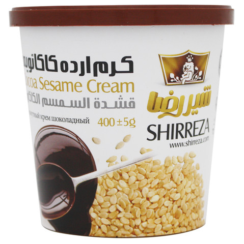 Кунжутный крем Shirreza шоколадный, 400 гр. (Иран) - фото 1 - id-p104993557