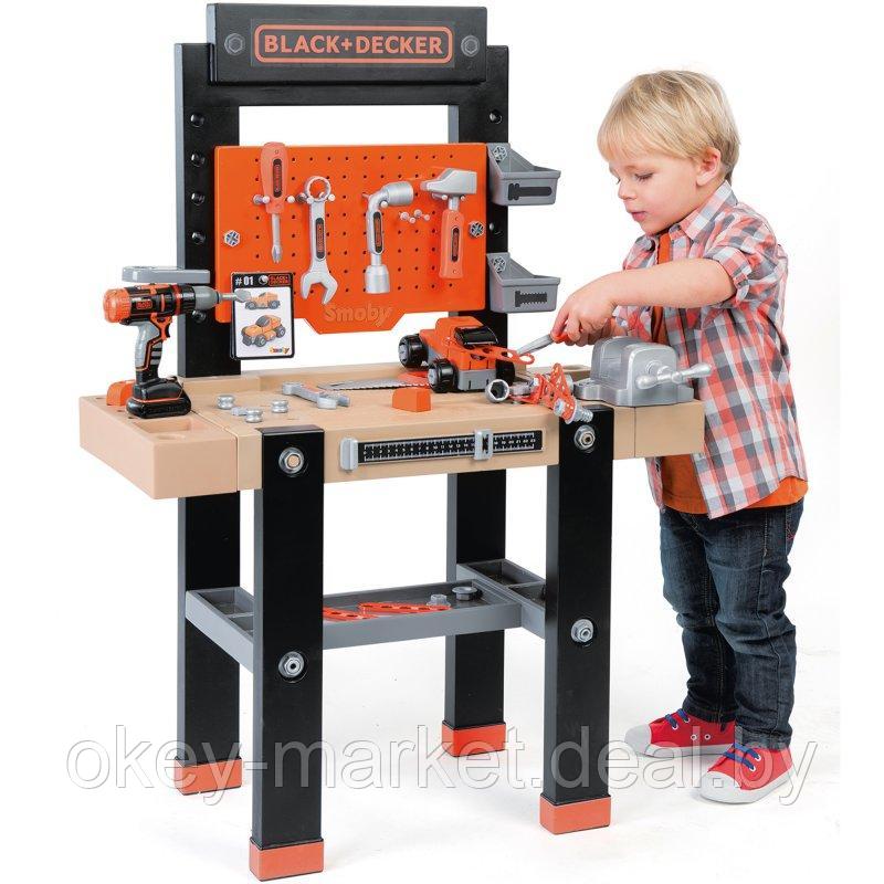 Игровой набор Smoby Мастерская с инструментами Black & Decker 360701 - фото 2 - id-p104993659