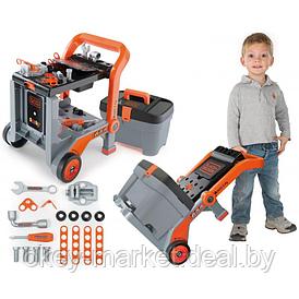 Игровой набор Smoby Тележка с инструментами Black & Decker 360202