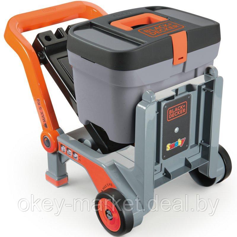 Игровой набор Smoby Тележка с инструментами Black & Decker 360202 - фото 4 - id-p104994249