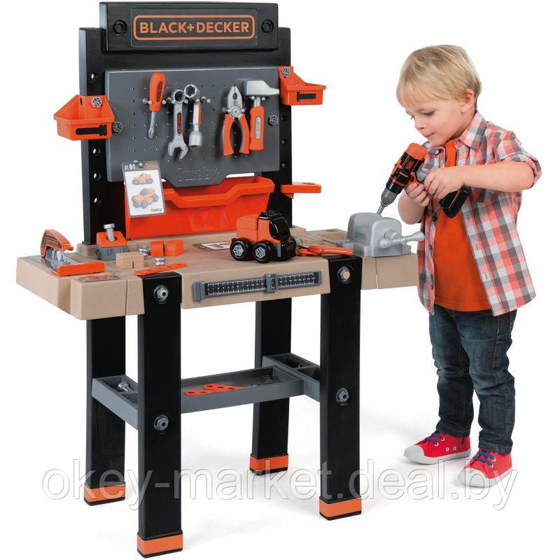 Игровой набор Smoby Мастерская с инструментами Black & Decker 360702 - фото 2 - id-p104994647