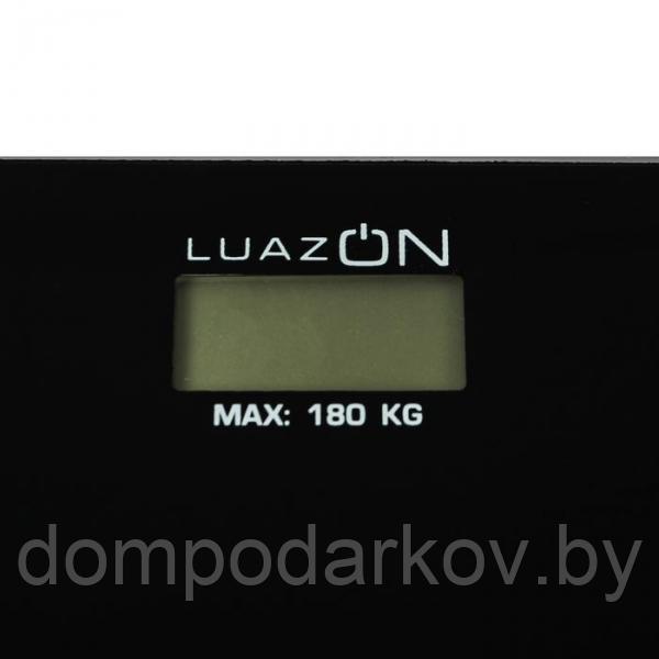 Весы напольные LuazON LVE-004, электронные, до 180 кг, черные - фото 2 - id-p105145816
