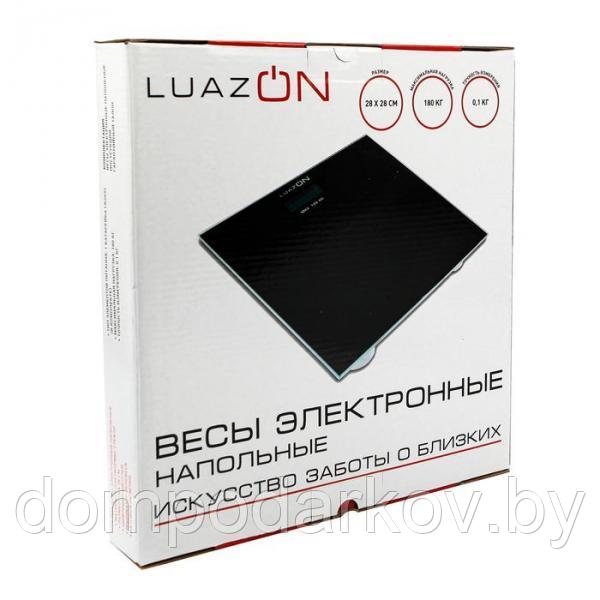 Весы напольные LuazON LVE-004, электронные, до 180 кг, черные - фото 4 - id-p105145816