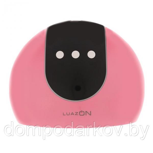Лампа для гель-лака LuazON LUF-17, LED, 220 В, 8 диодов, таймер 3 режима, розовая - фото 2 - id-p105145824