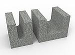 Керамзитобетонные блоки перемычечные