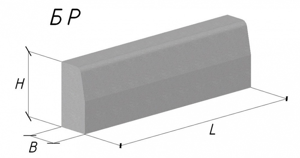 Борт дорожный БР100.30.15