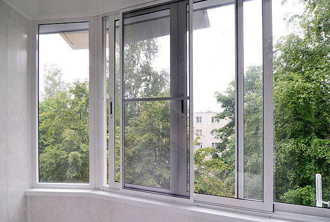 Раздвижные сетки балкон - фото 1 - id-p102085235