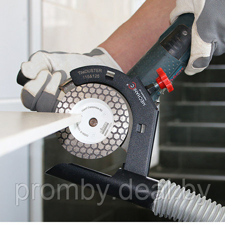 Насадка на УШМ Mechanic Tile Duster 115-125 (кожух для отвода пыли) - фото 6 - id-p105197850