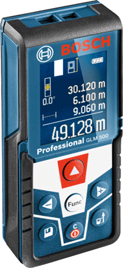 Лазерный дальномер GLM 500 Professional (Измерительный прибор 360º 2 в 1)